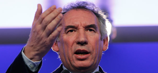 François Bayrou a fait du "made in France" le thème phare de sa campagne. © REUTERS