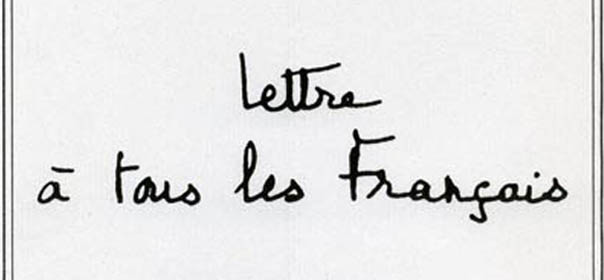 lettre Mitterrand 604