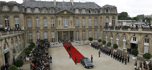 La cérémonie d'investiture du Président Hollande devrait débuter vers 10h, ce 15 mai 2012. © REUTERS.