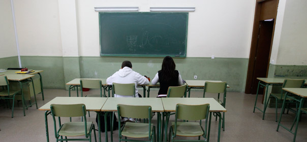 Dans le second degré, à peine 20% des professeurs absents moins de 15 jours sont remplacés. Crédits : REUTERS.