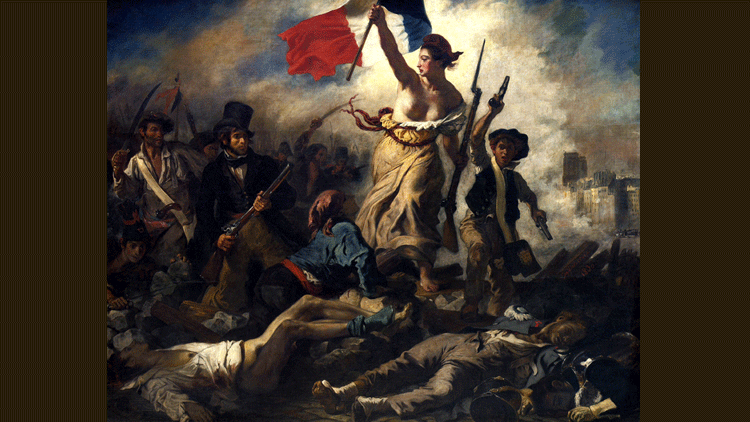 Delacroix, Marianne, République